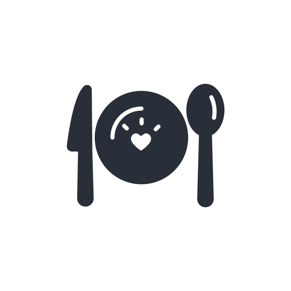 dinner icons  symbol vector elements for infographic web