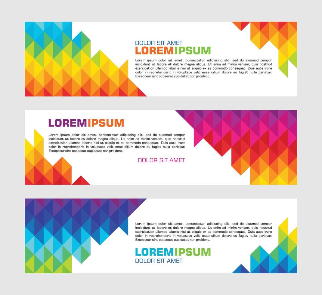 banner background.diseño vectorial moderno vector