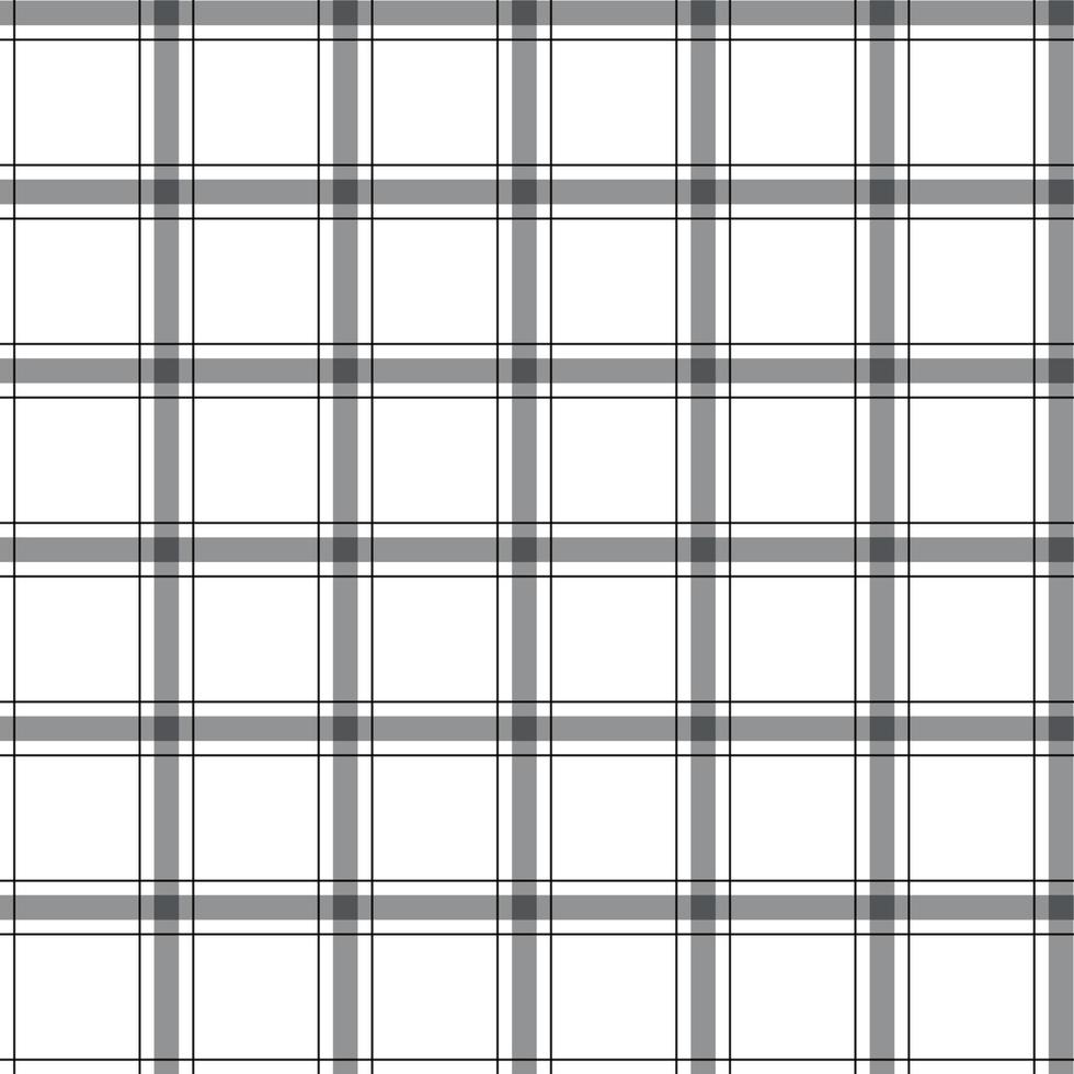 Black White Grey Cute Line Stripe Striped Tartan Plaid Checkered Scott Gingham Cartoon Vector Seamless Pattern Print Background