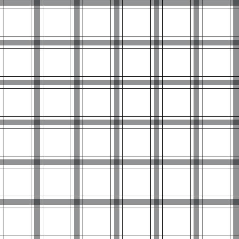 Black White Grey Cute Line Stripe Striped Tartan Plaid Checkered Scott Gingham Cartoon Vector Seamless Pattern Print Background