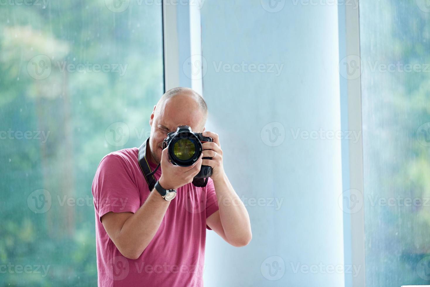 photographer taking a photo