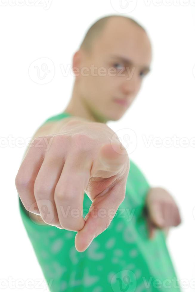 man fitness isolated photo