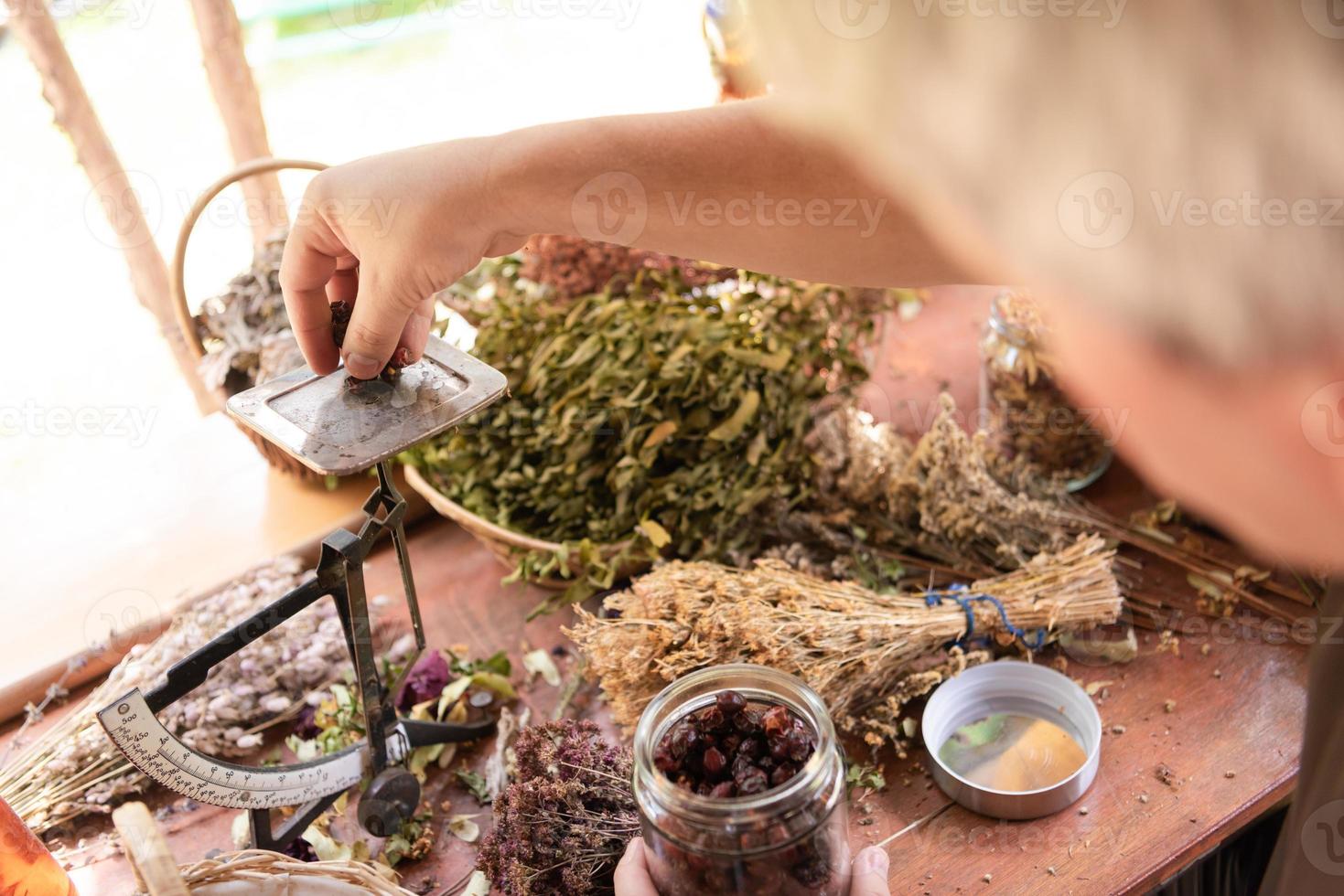 herbalist small business owner photo