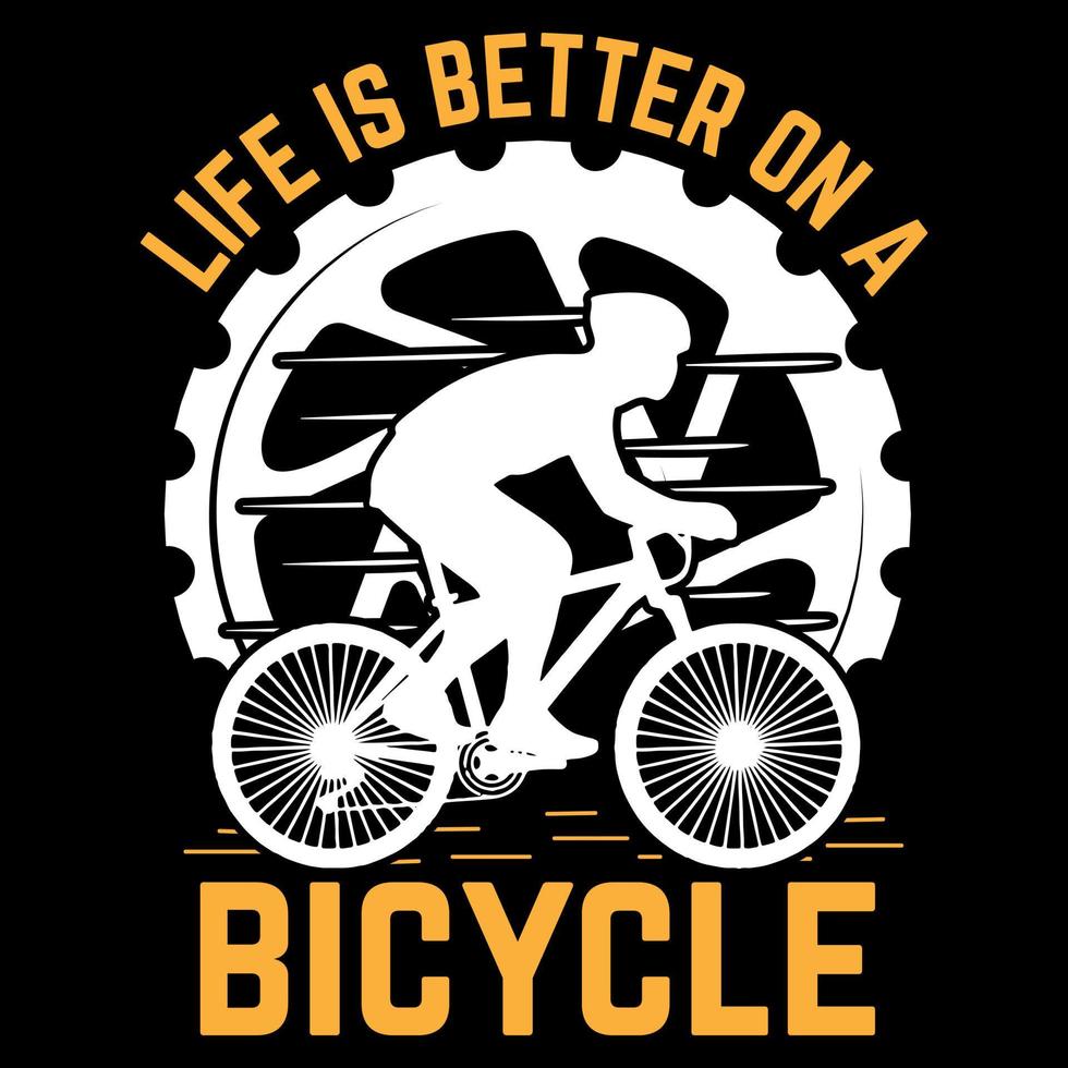 diseño de camisetas de ciclo, paseo en bicicleta, logotipo de ciclo, elemento gráfico vectorial vector