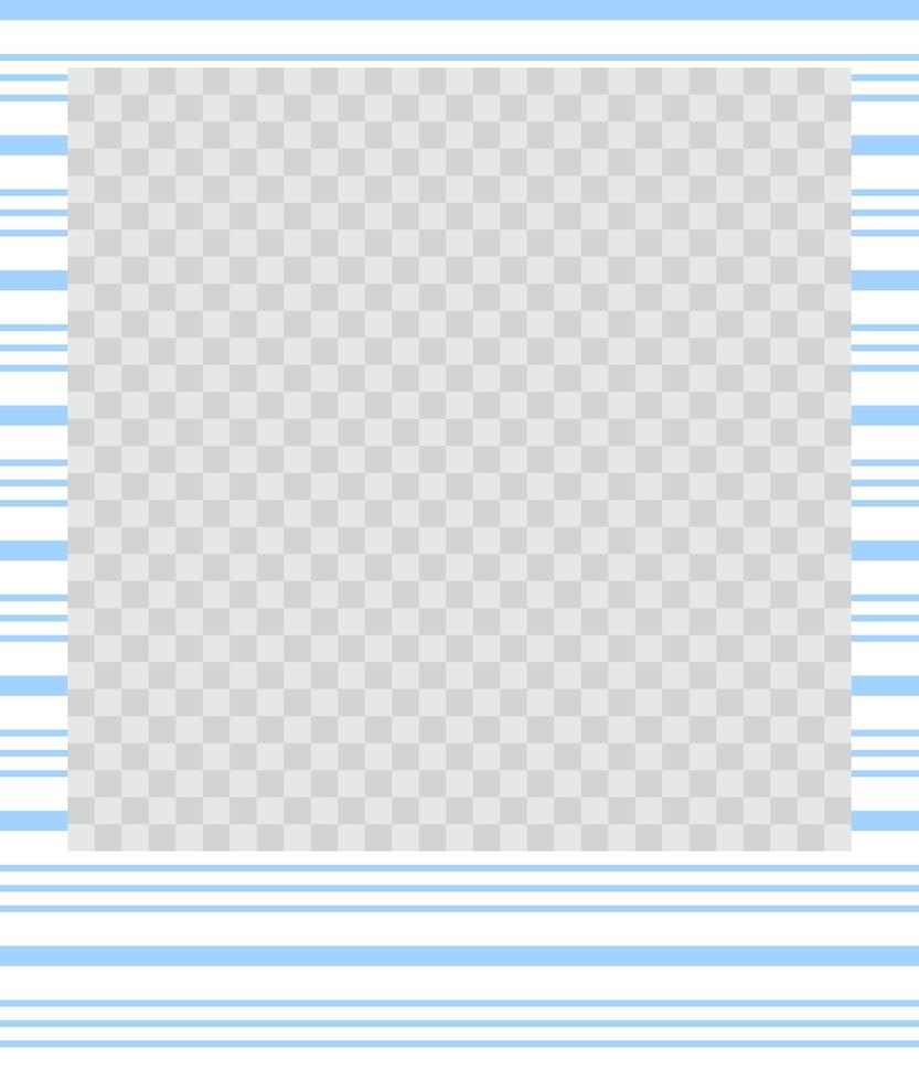 square flat photo frame with ornaments vector
