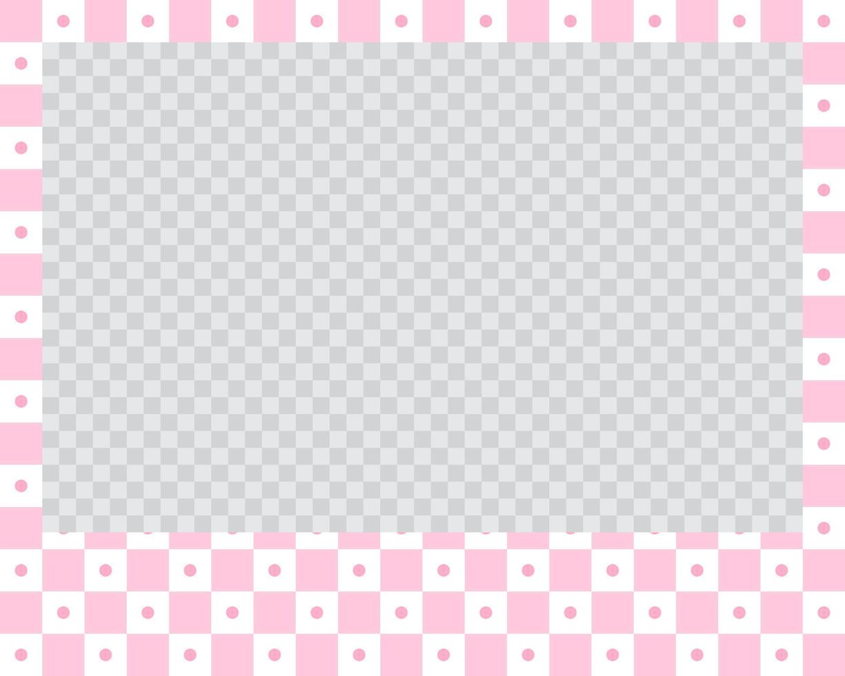 rectangle landscape flat photo frame with ornaments vector