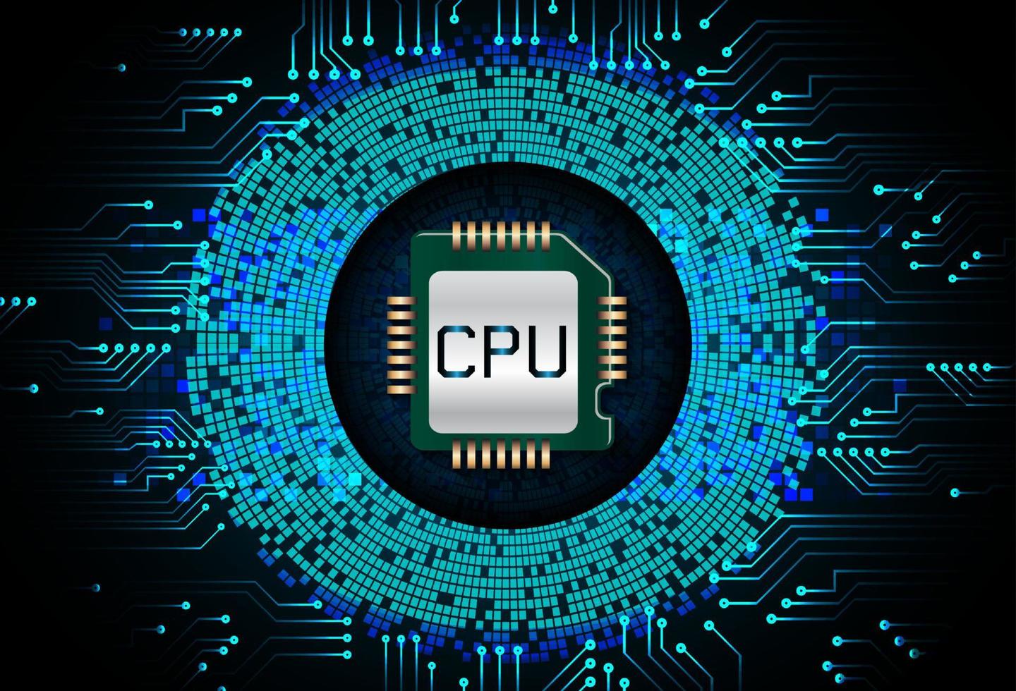 Modern Technology Background vector