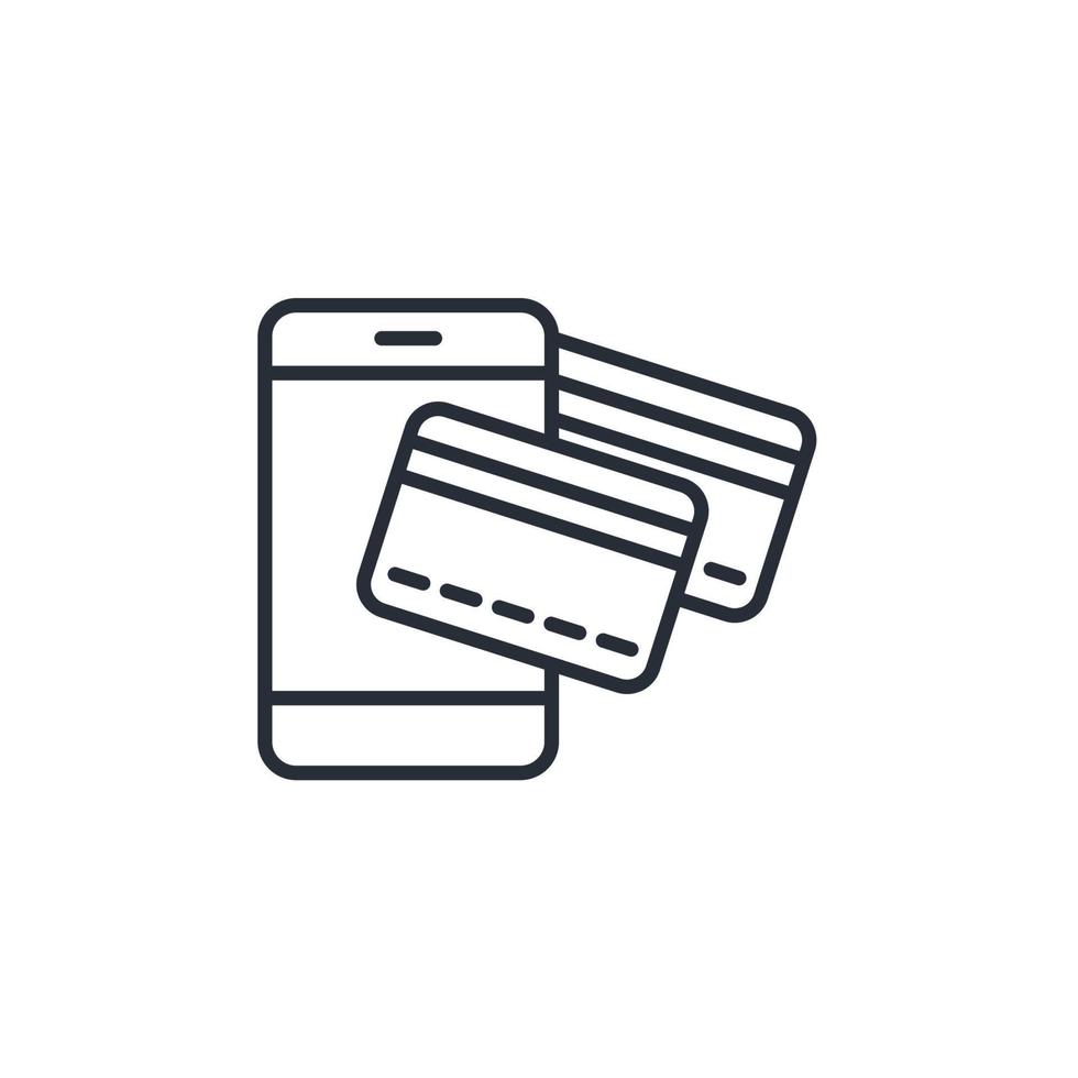 online payment icons  symbol vector elements for infographic web