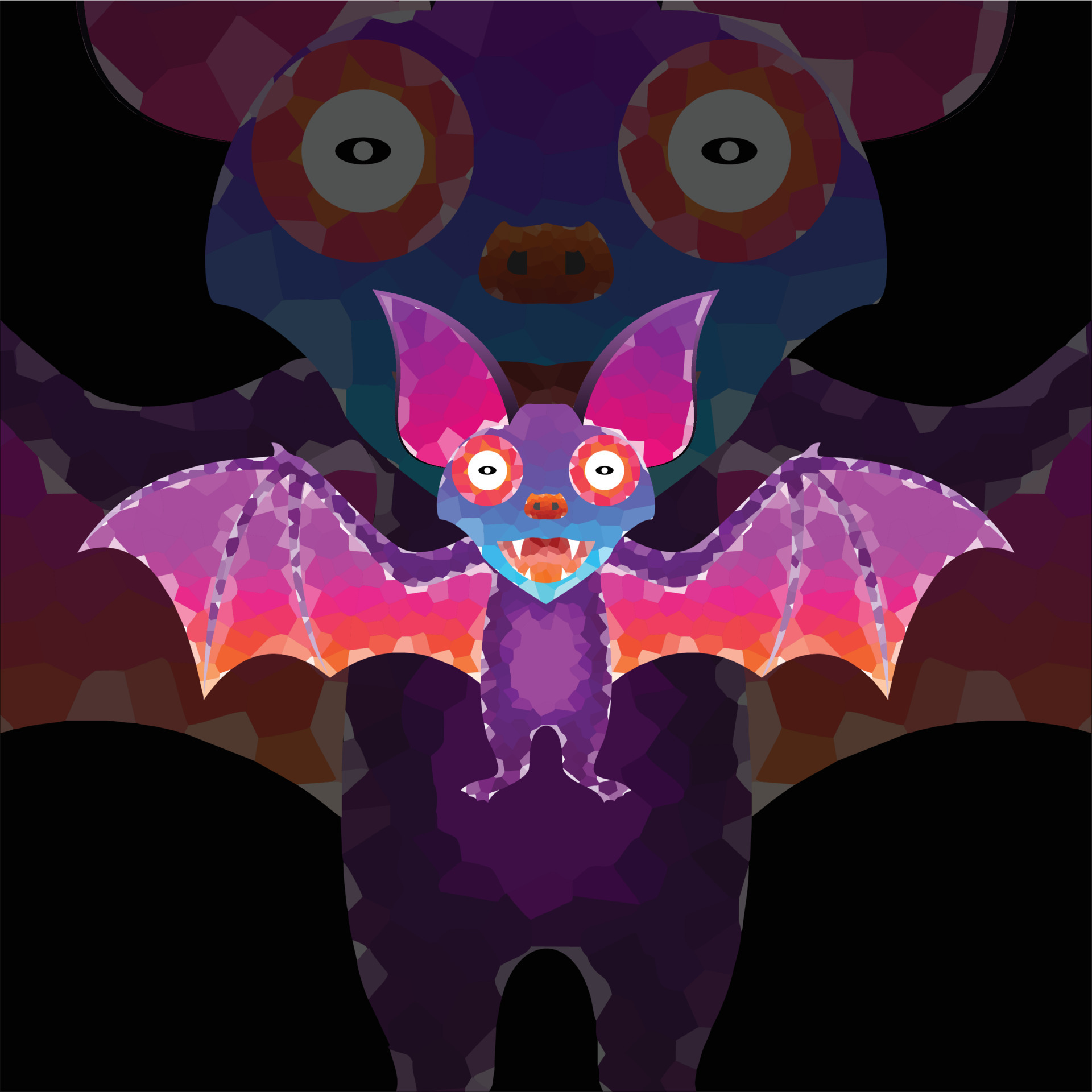 halloween bat character illustration 10945929 Vector Art at Vecteezy
