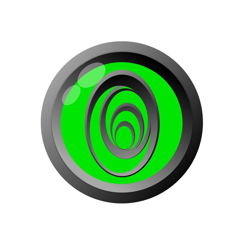 fingerprint protection lock icon vector
