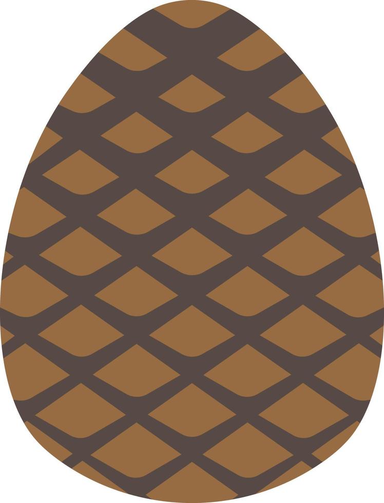pine cone illustration vector