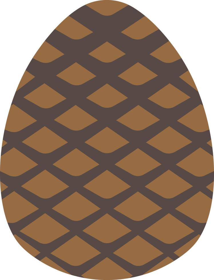 pine cone illustration vector