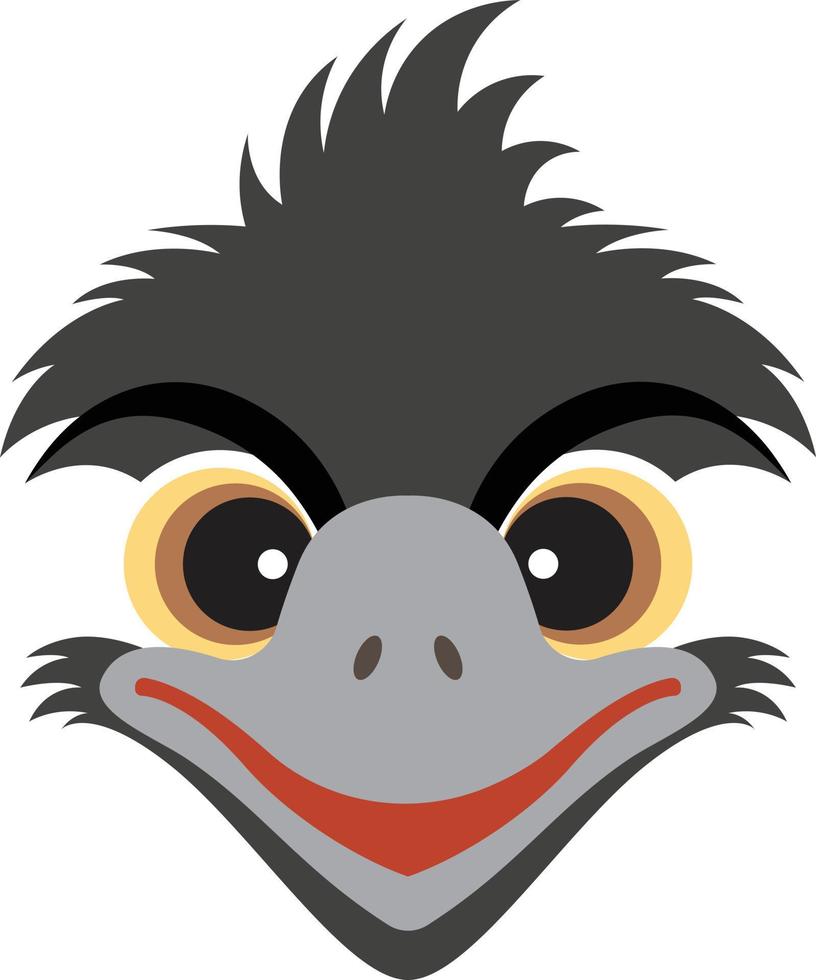 emu vector illustration