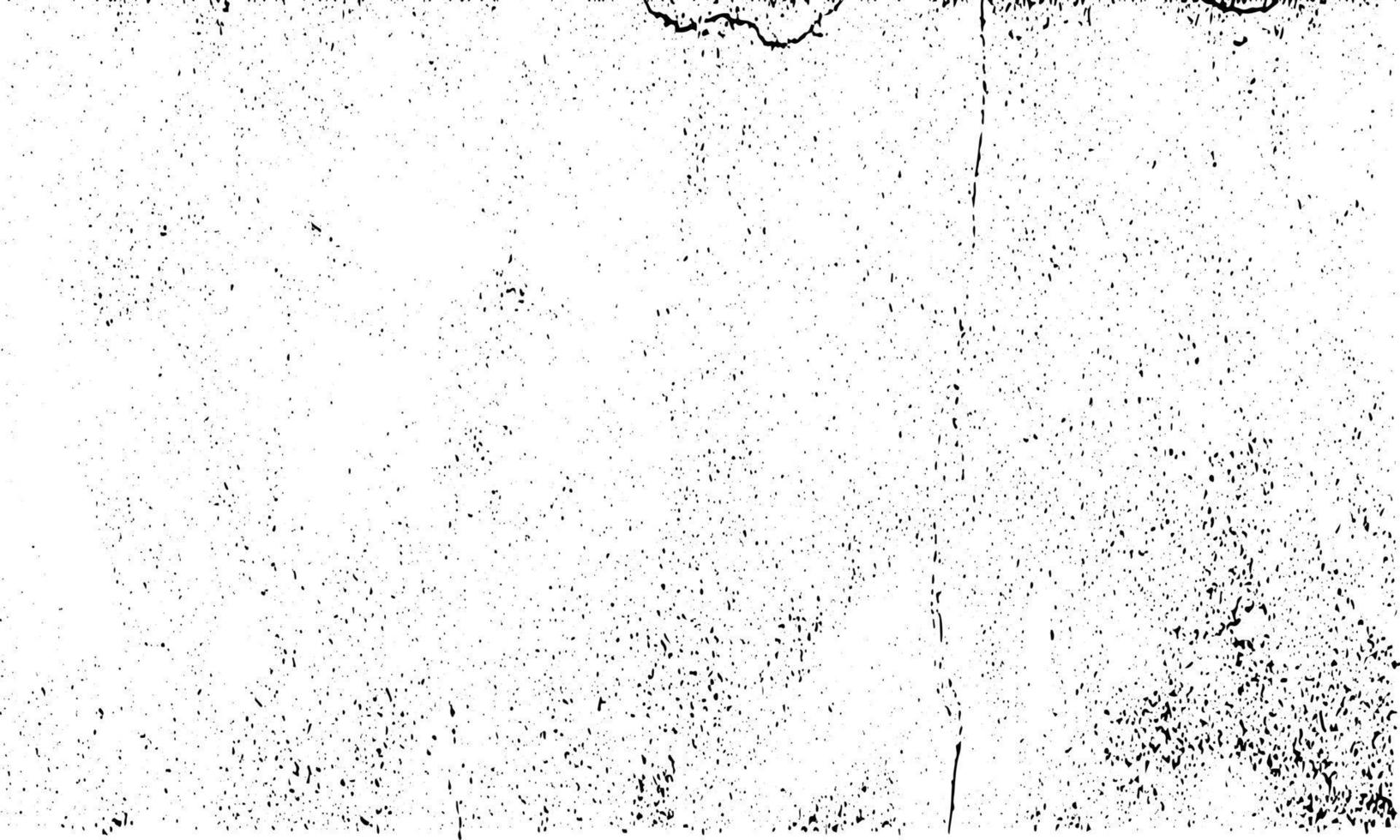 Dirty grainy stamp and scratches overlay white background. Grunge distressed dust particle white and black. Vector illustration