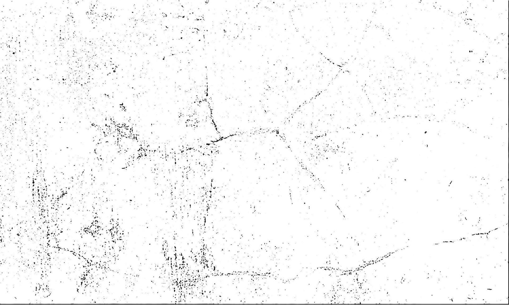 Dirty grainy stamp and scratches overlay white background. Grunge distressed dust particle white and black. Vector illustration