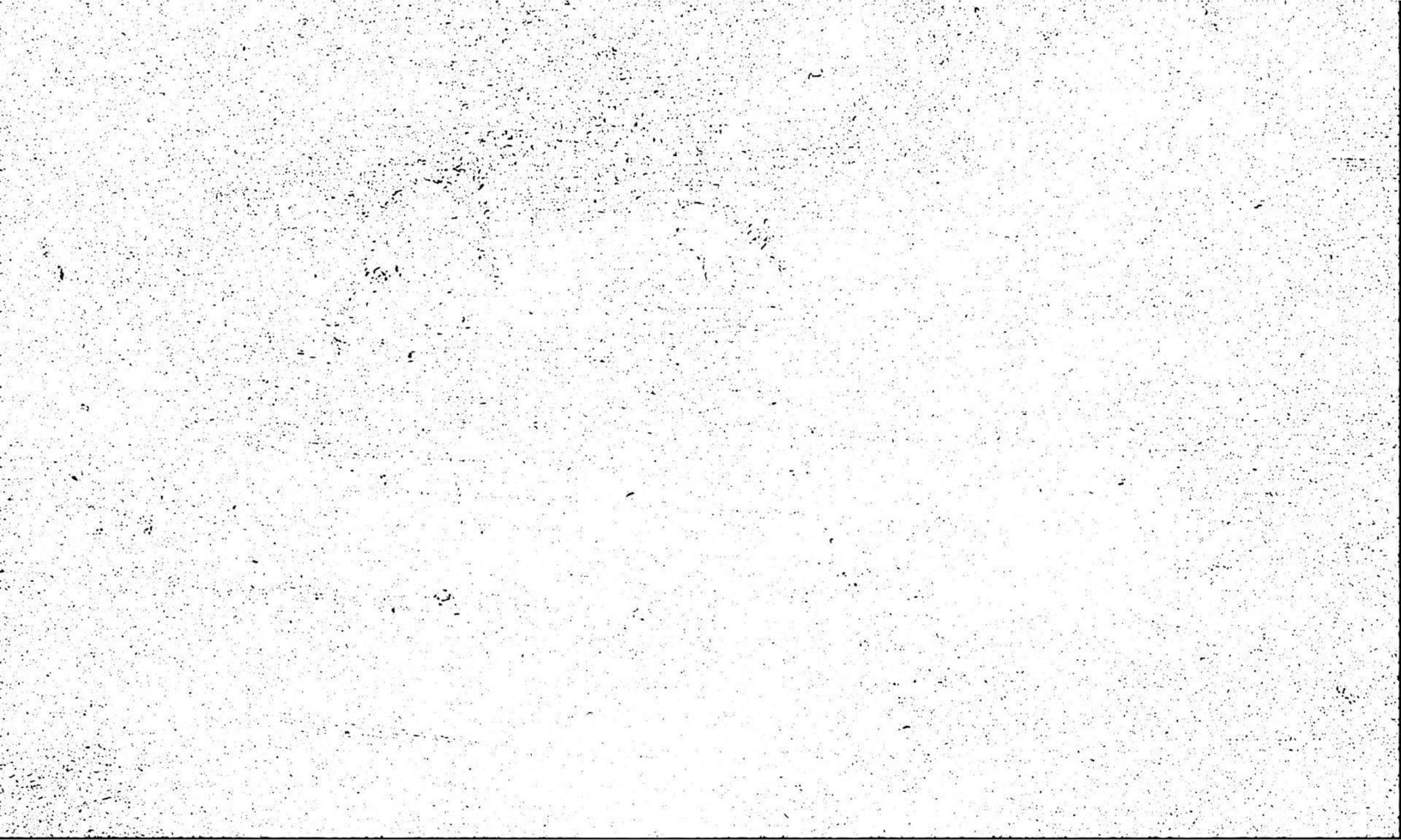 Dirty grainy stamp and scratches overlay white background. Grunge distressed dust particle white and black. Vector illustration