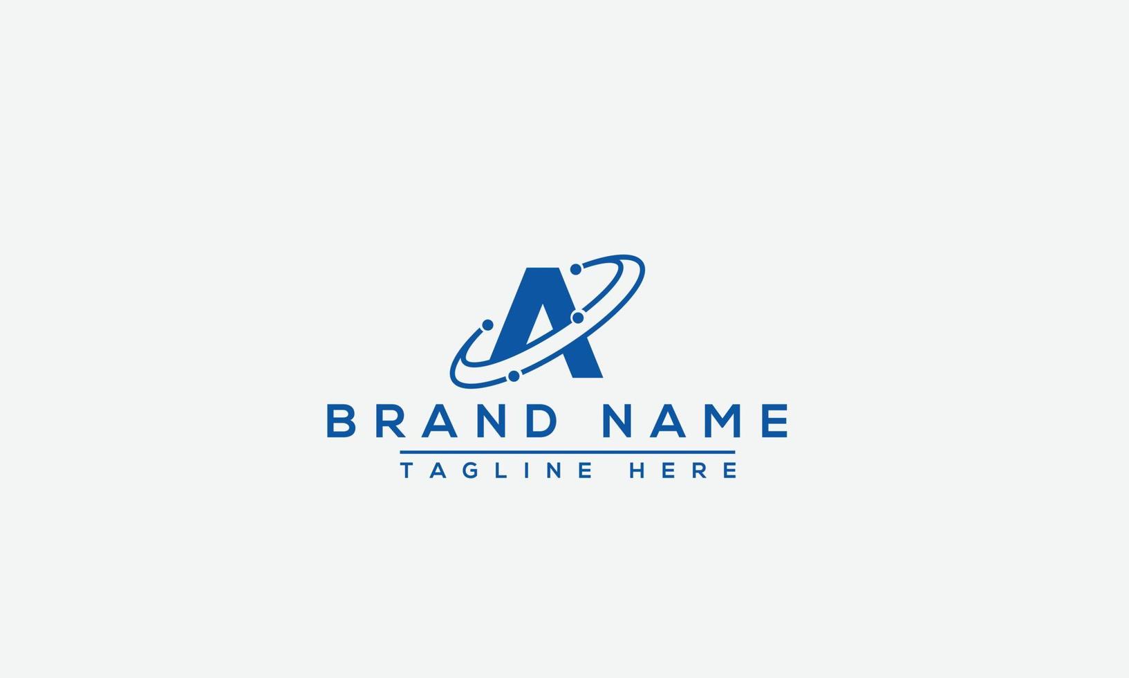 A Logo Design Template Vector Graphic Branding Element.