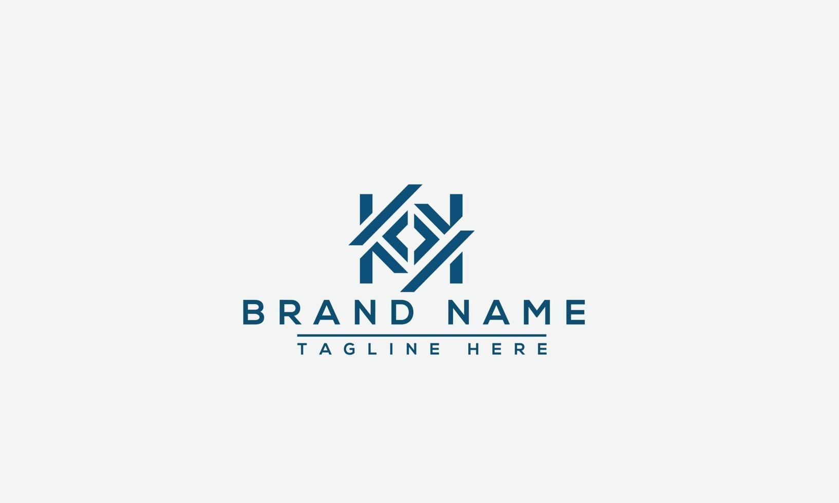 KK Logo Design Template Vector Graphic Branding Element.