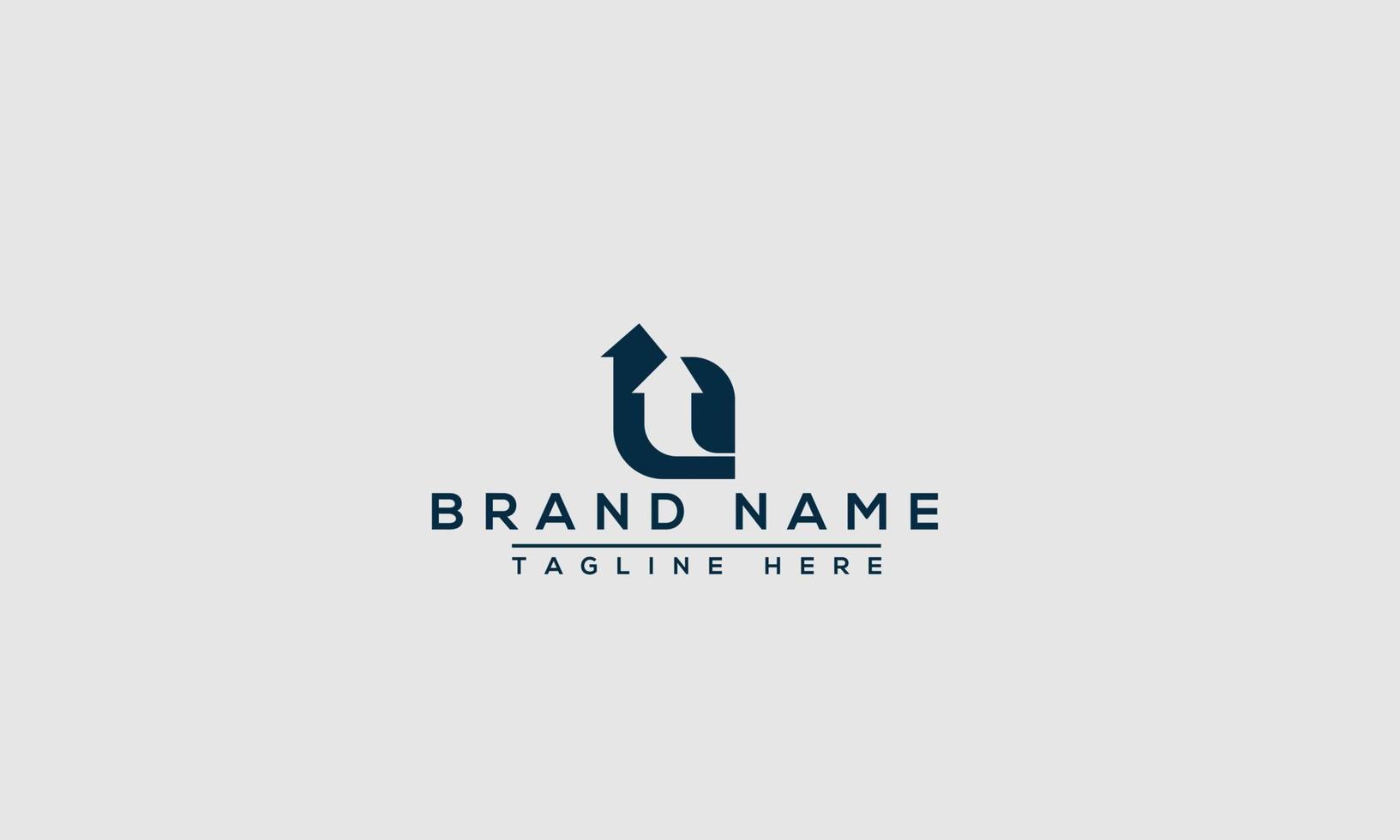 U Logo Design Template Vector Graphic Branding Element.