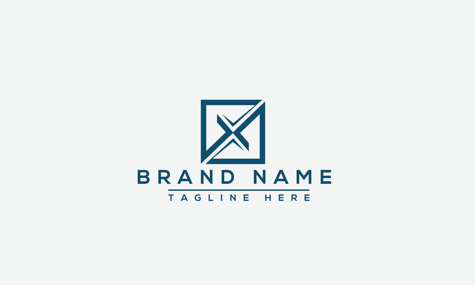 X Logo Design Template Vector Graphic Branding Element. 10946582 Vector
