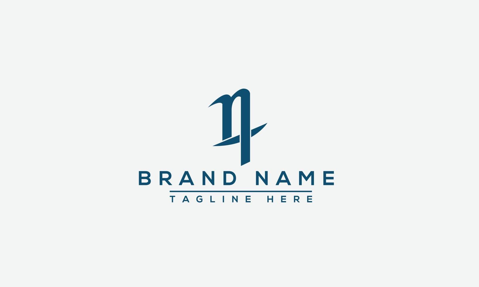 NT Logo Design Template Vector Graphic Branding Element.