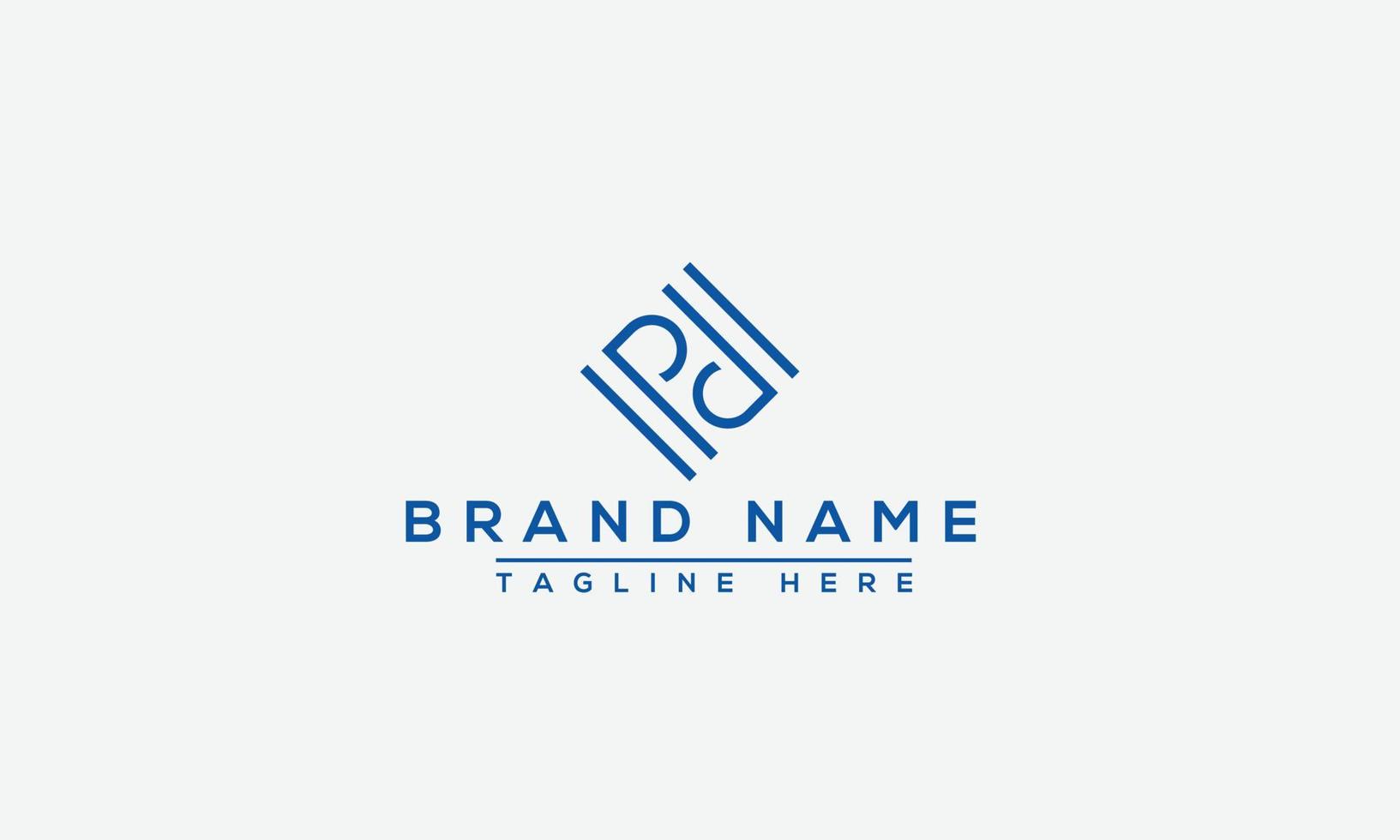 PD Logo Design Template Vector Graphic Branding Element