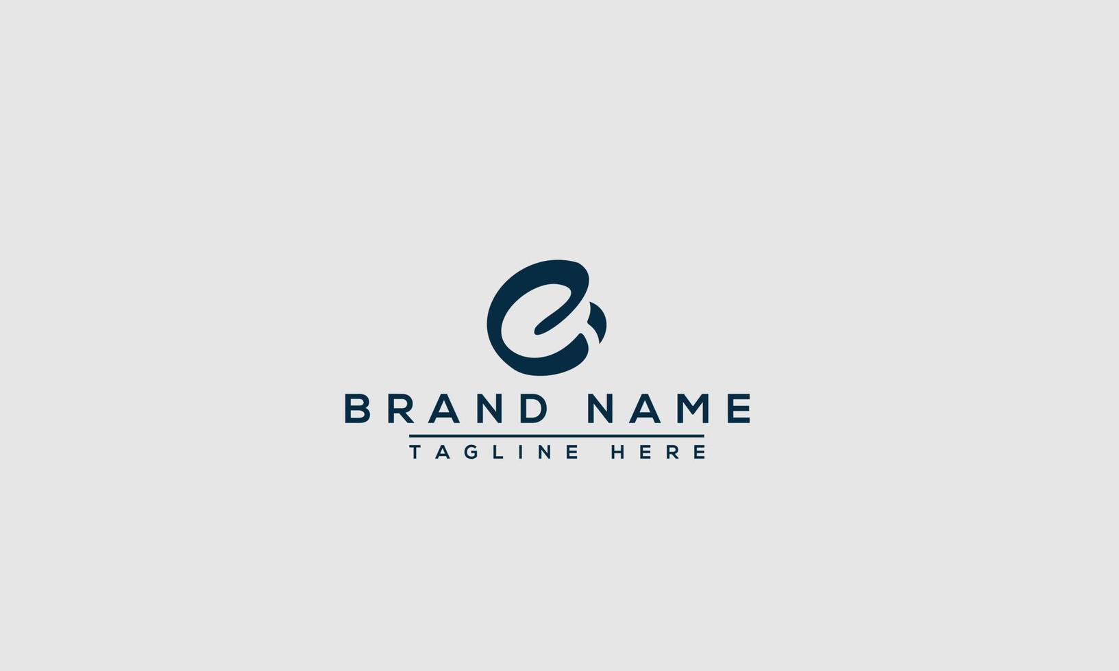 EI Logo Design Template Vector Graphic Branding Element.