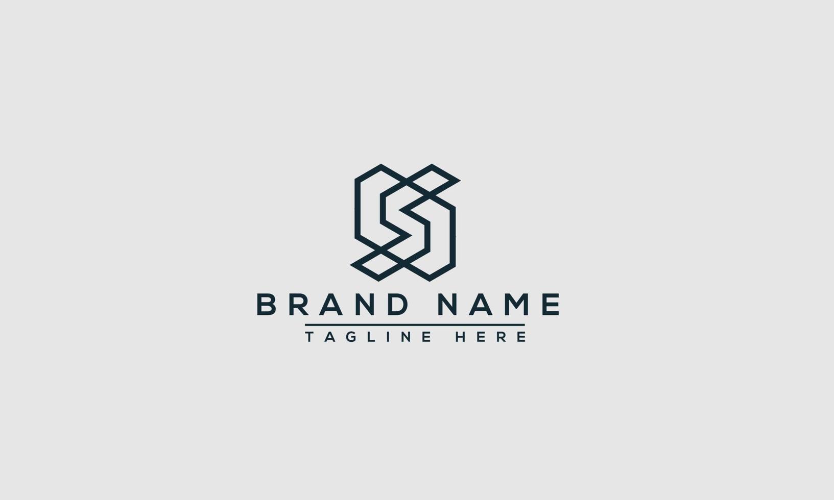 SO Logo Design Template Vector Graphic Branding Element.