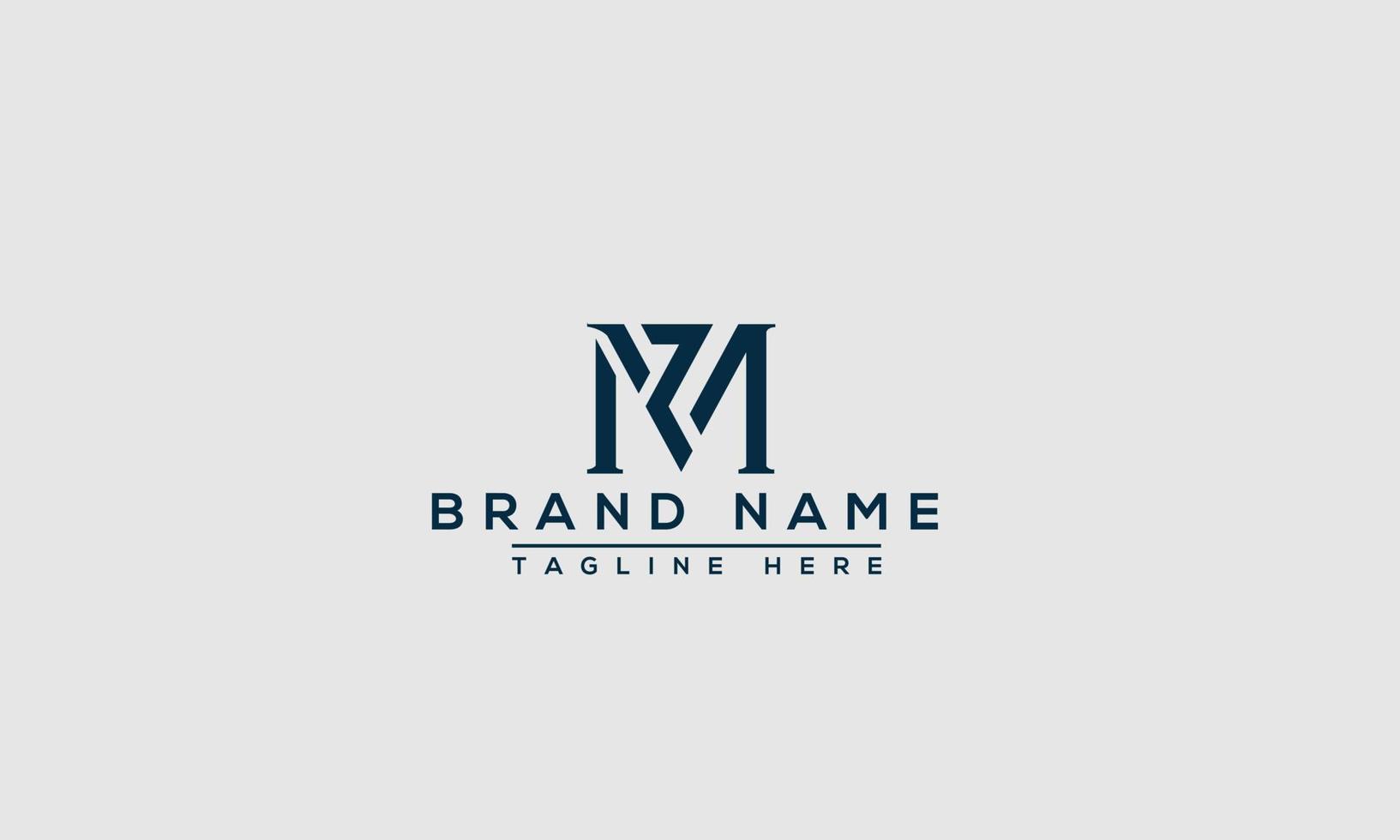 MR Logo Design Template Vector Graphic Branding Element.