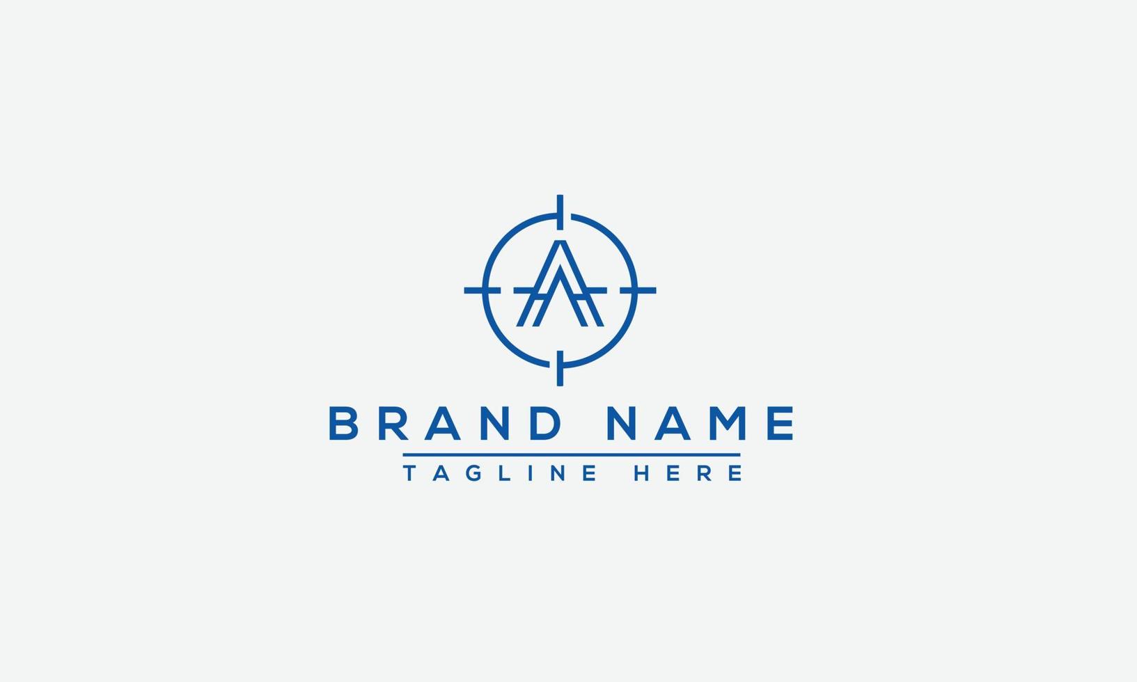 A Logo Design Template Vector Graphic Branding Element.