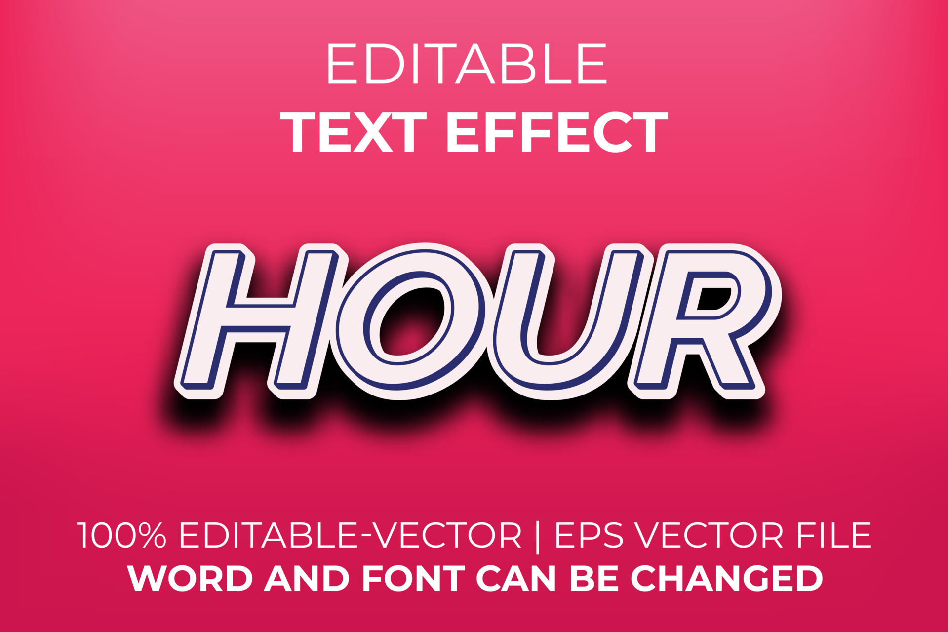 Hour Text Effect Easy To Edit 10947019 Vector Art At Vecteezy Hour Text Effect Easy To Edit 10947019 Vector Art At Vecteezy