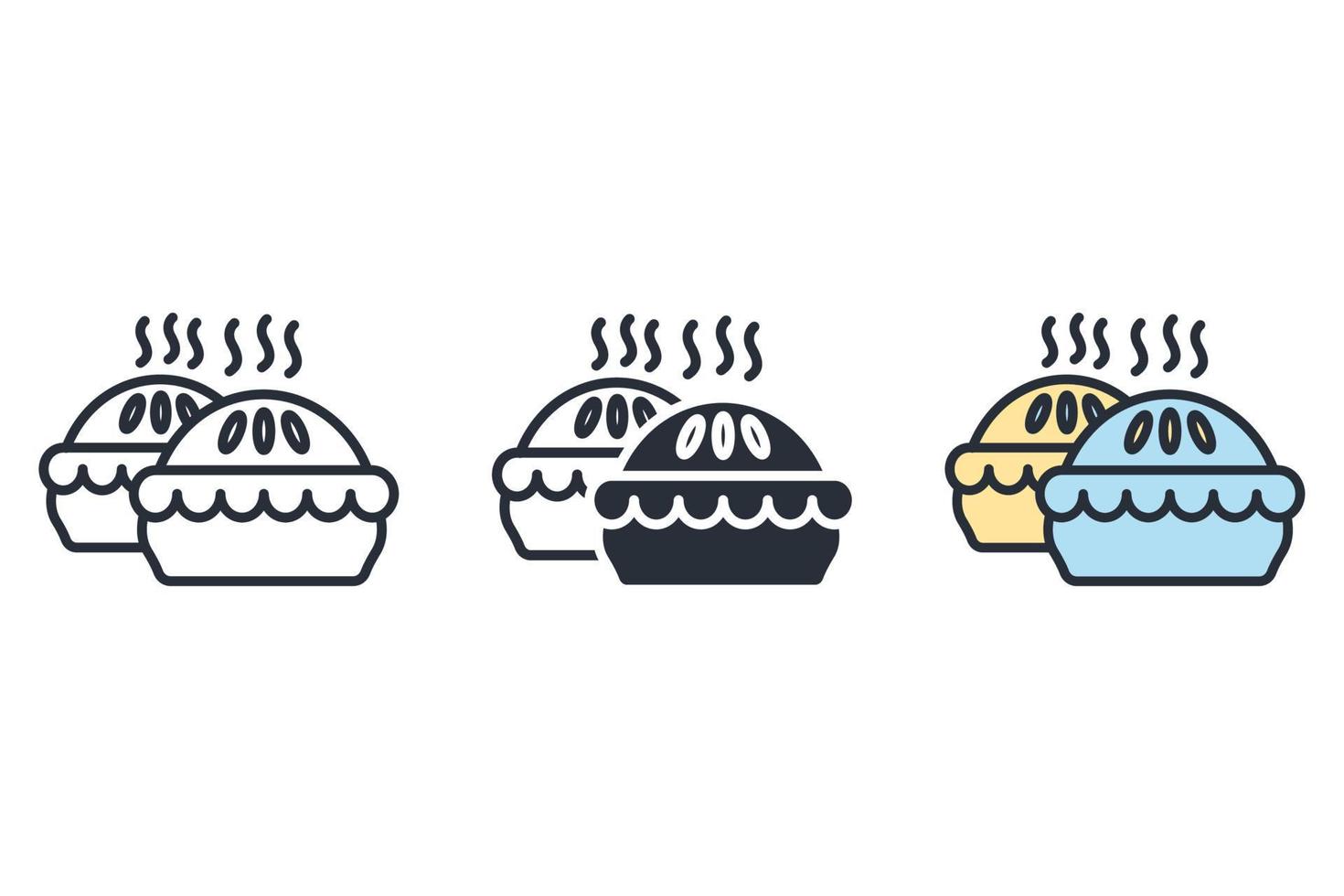 pie icons  symbol vector elements for infographic web