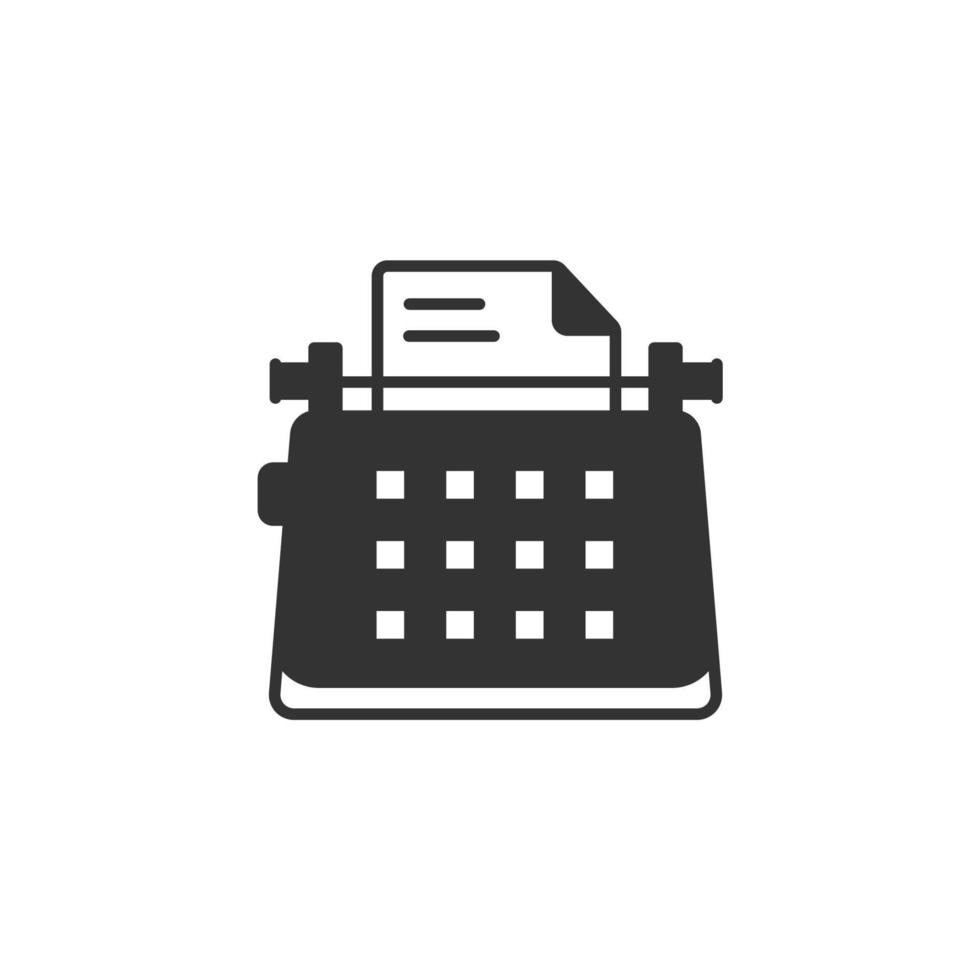Typewriter icons symbol vector elements for infographic web 10947060 ...