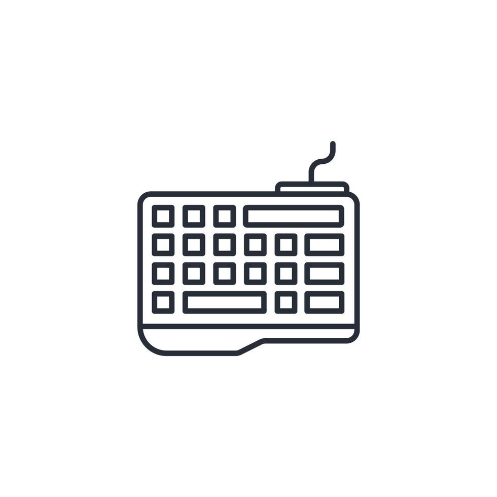 Keyboard icons  symbol vector elements for infographic web