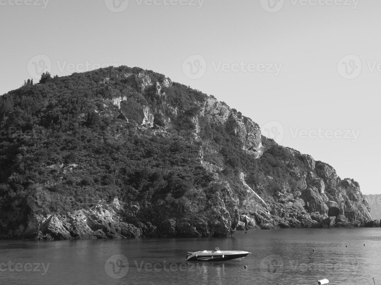 At the beach of Corfu photo