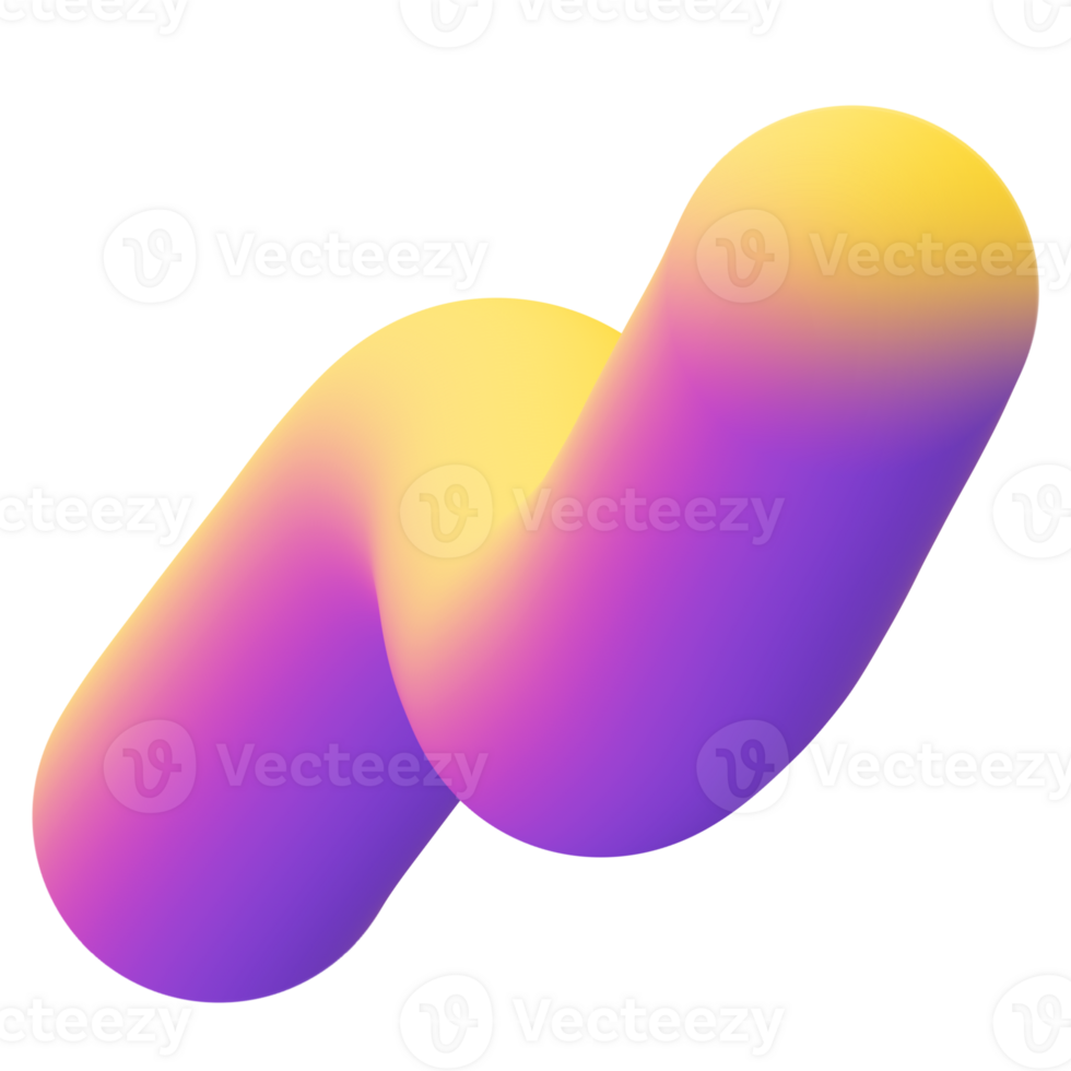 Fluide 3d amorphe en plusieurs couleurs dégradées. png