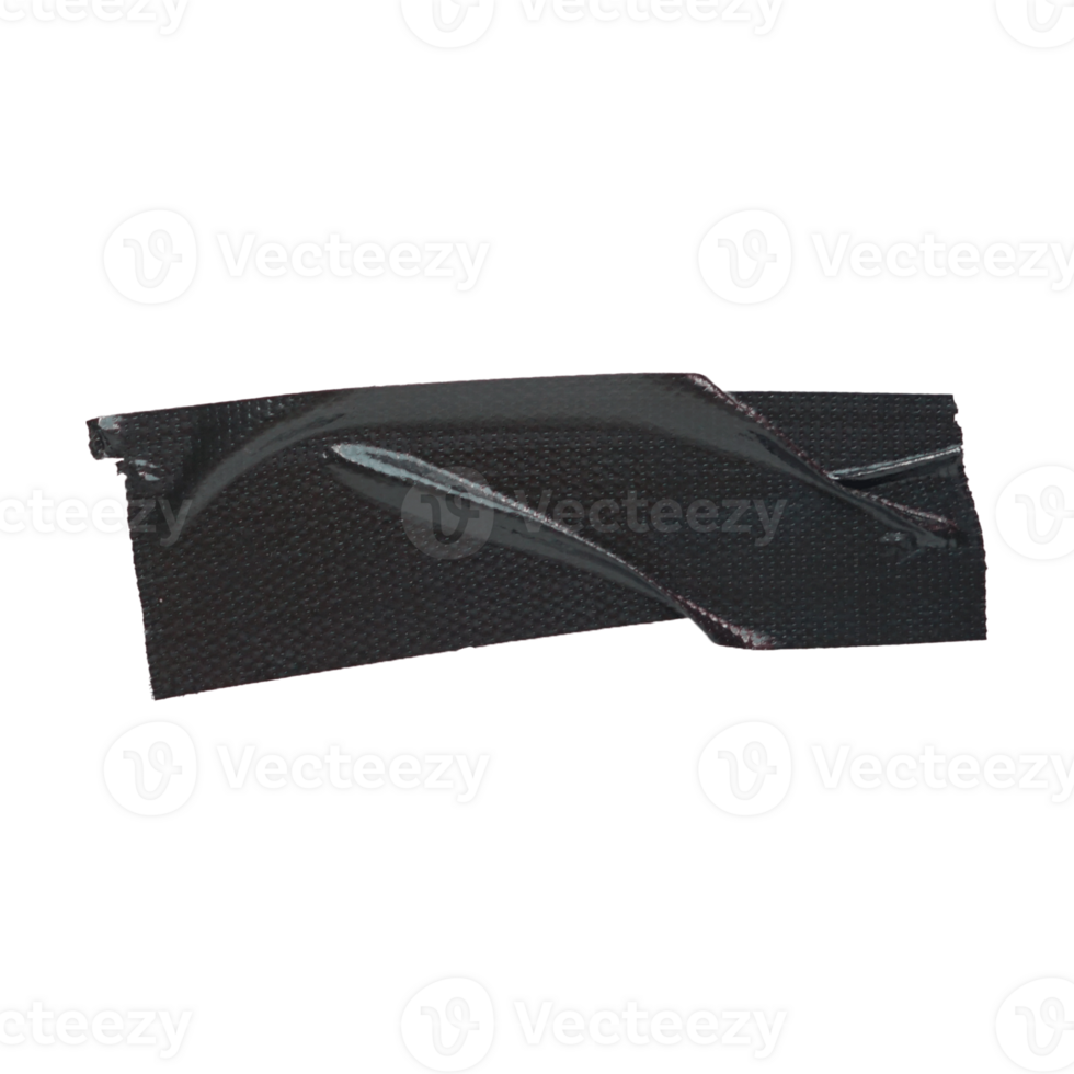 black crumpled and glued duct tape for design element 10948263 PNG