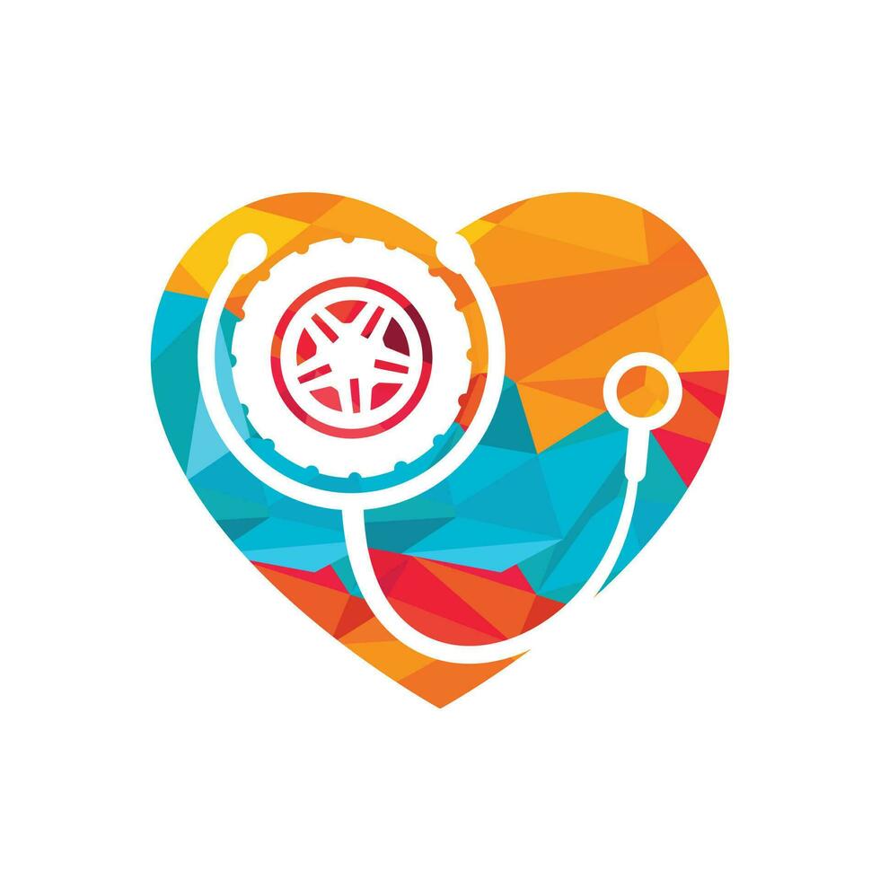 Automotive support and care logo concept. vector