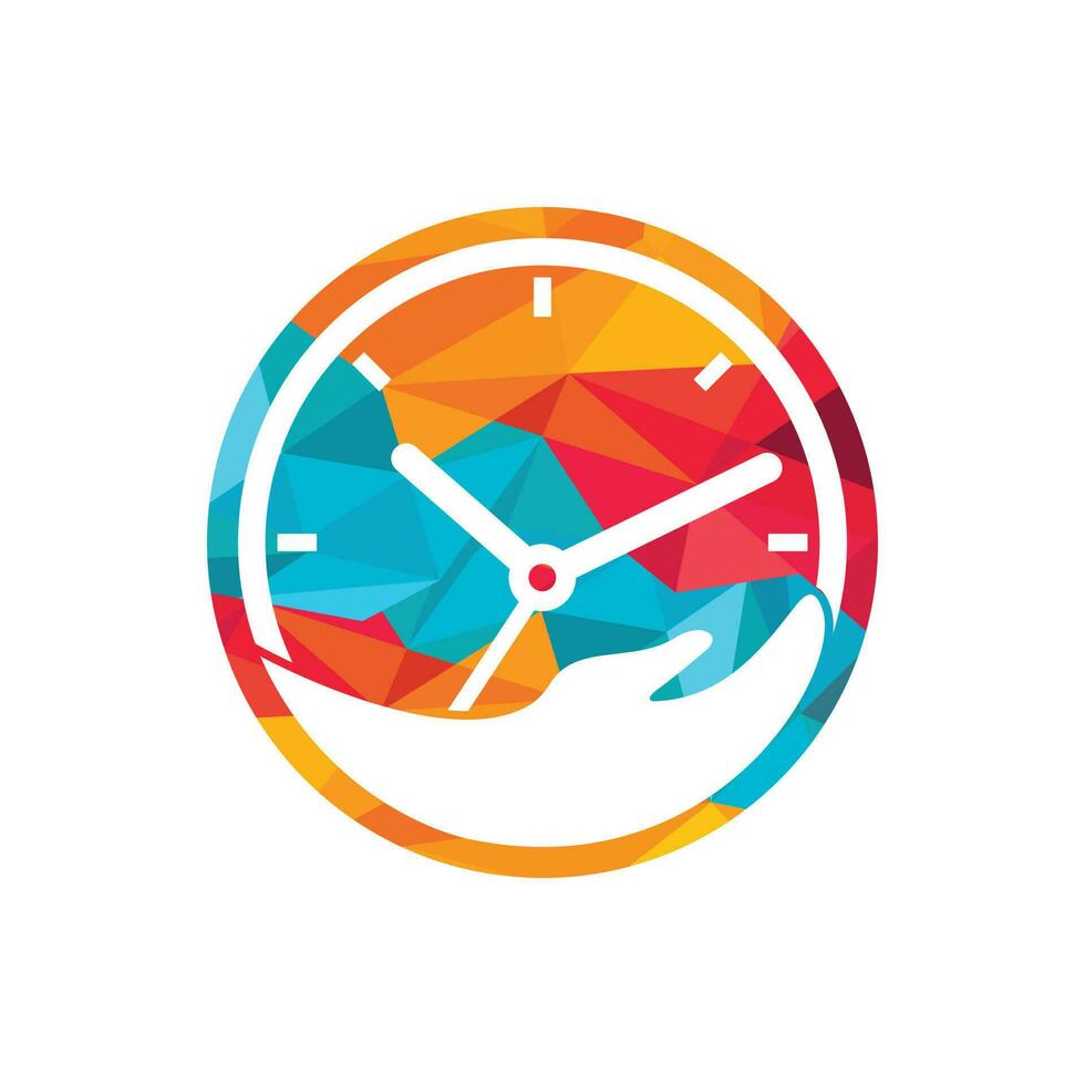 Time Care Logo Template Design Vector. Design Concept, Creative Symbol, Icon. vector