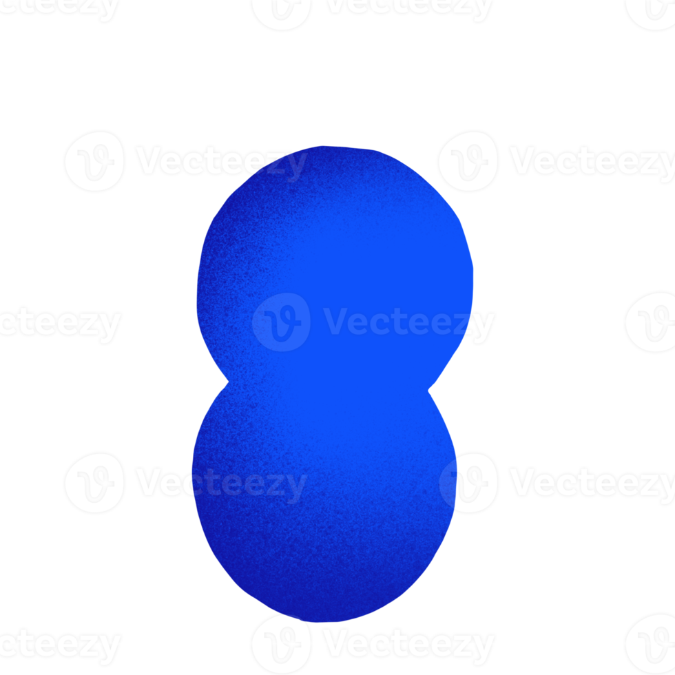 abstract vorm met graan structuur voor ontwerp element png