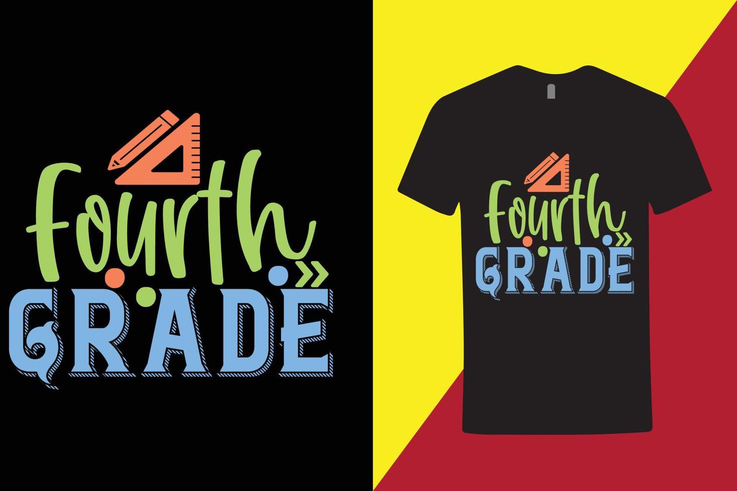 Amazing typography t-shirt for fifth grade and fourth grade student. cool t shirt for high school,college,varsity student . typography t shirt design . vector