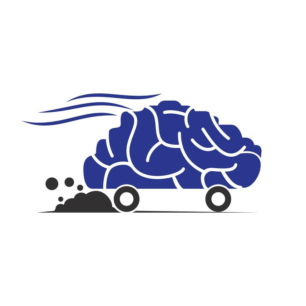 Moving smart logo concept. vector