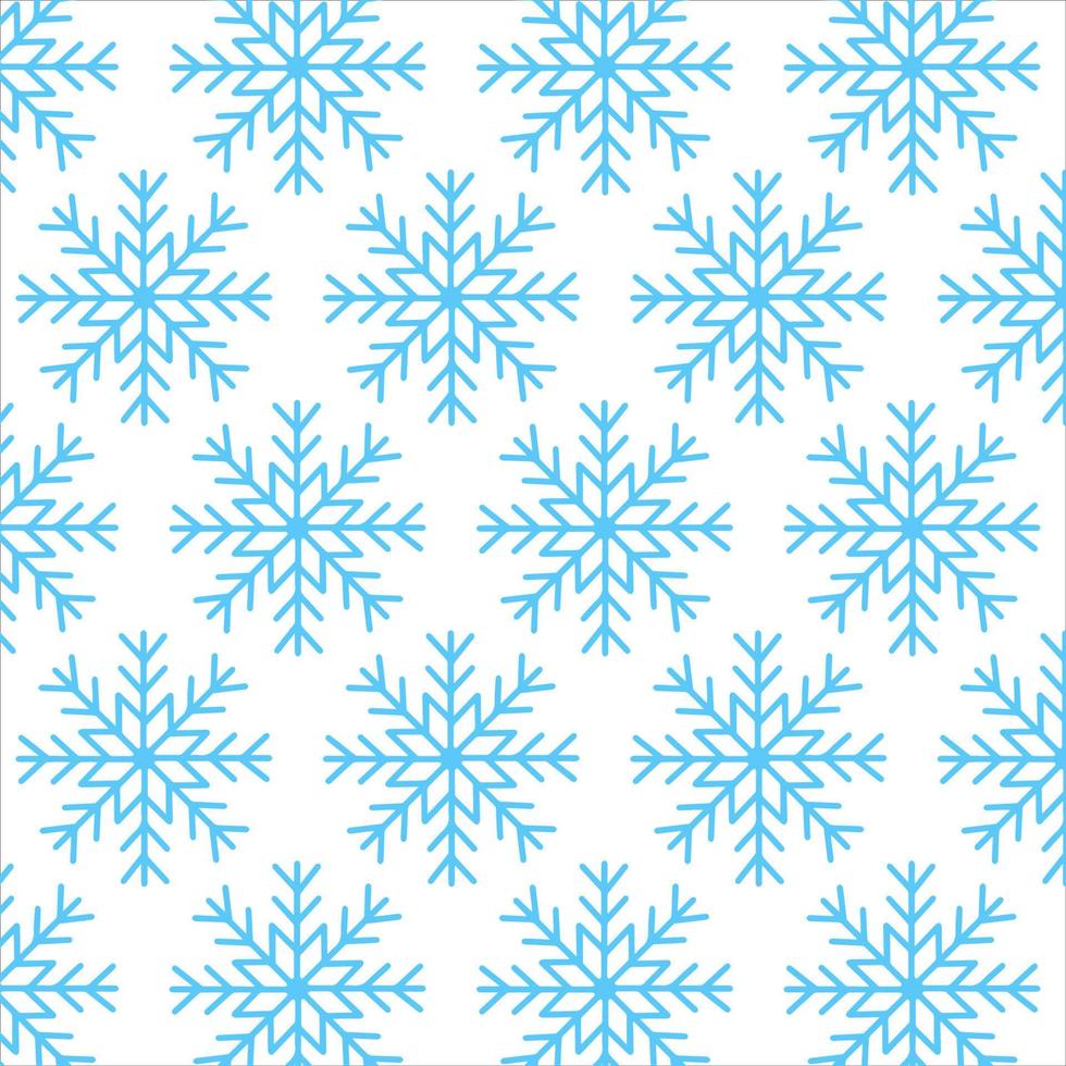 Christmas Snowflakes Collection Isolated On White Background Cute