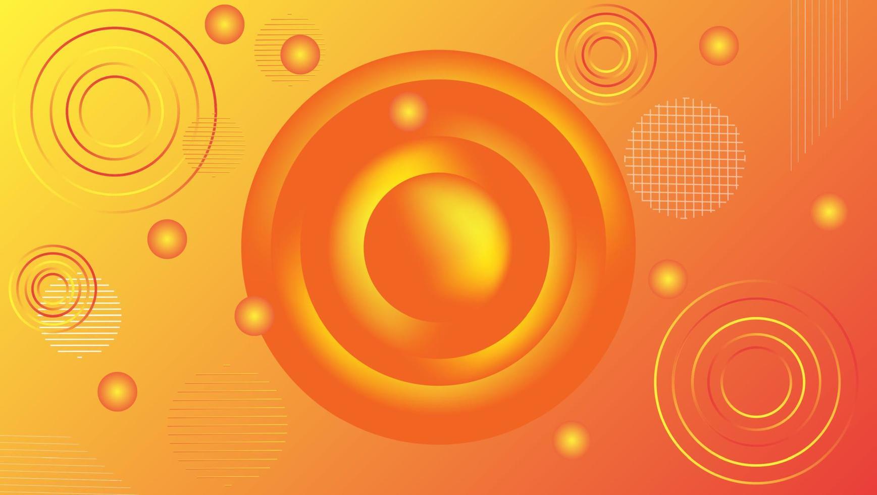 abstract background with circles, abstract ball background design eps 10, abstract orange background vector