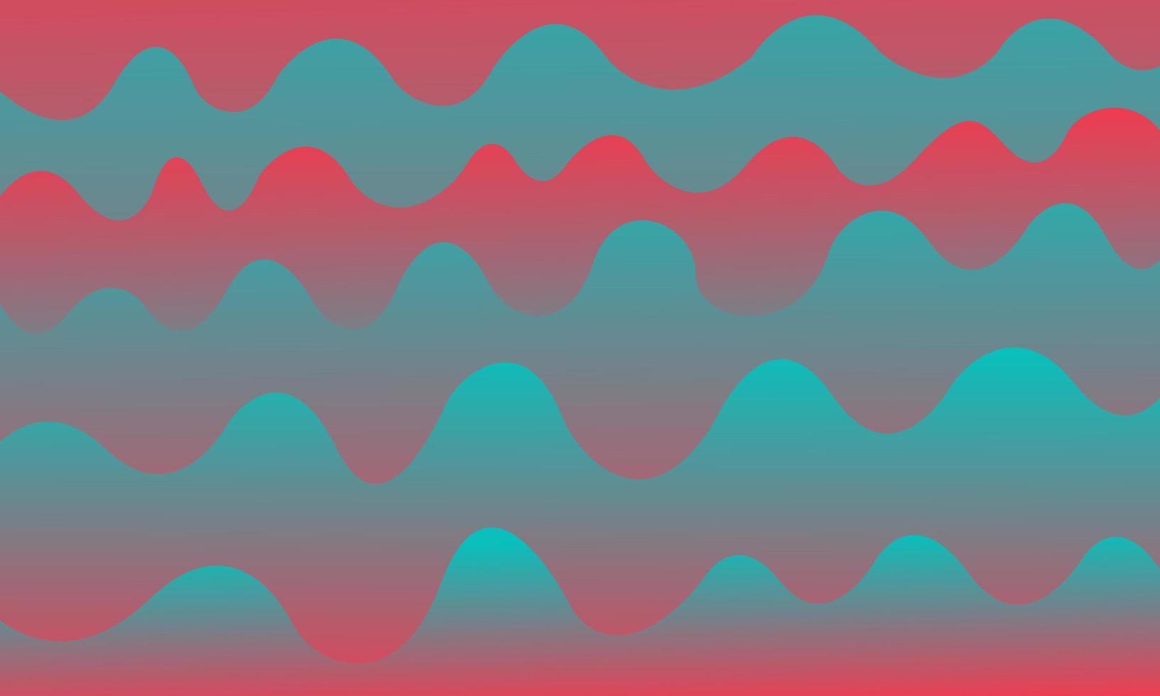 abstract wavy pink background vector