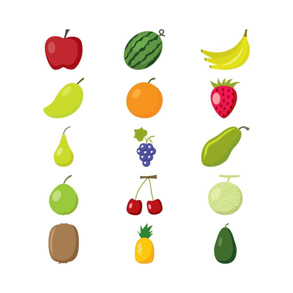 Vector Fruit Digital Art