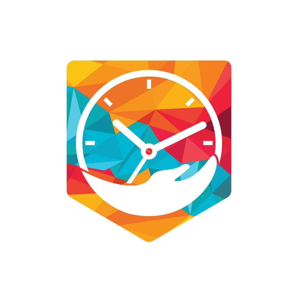 Time Care Logo Template Design Vector. Design Concept, Creative Symbol, Icon. vector
