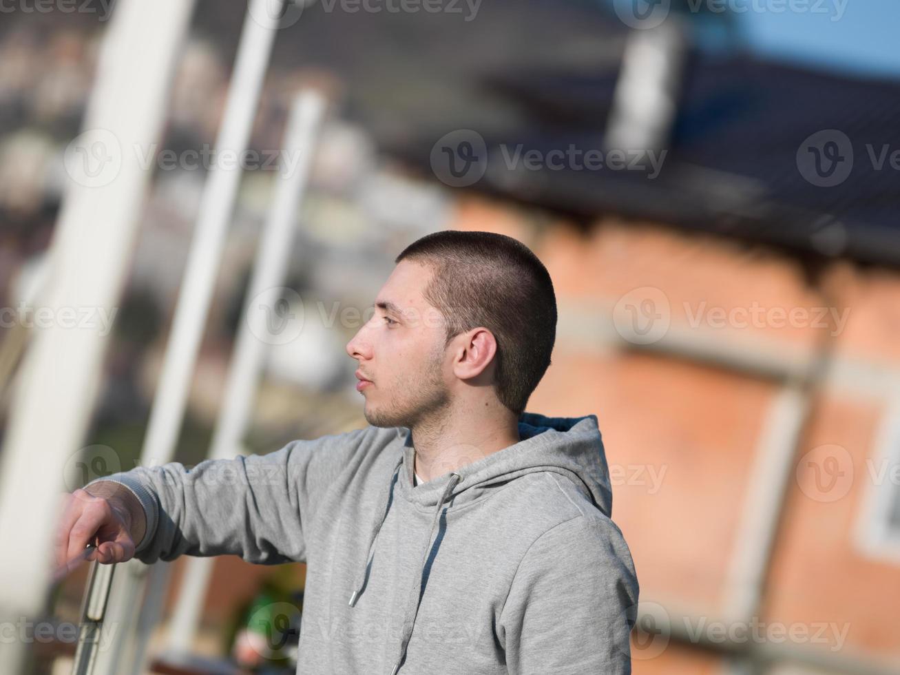 retrato de hombre joven foto