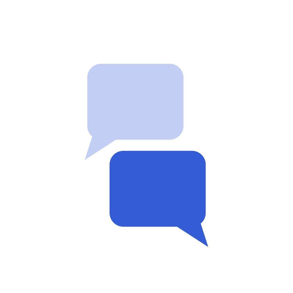chat bubble icon vector