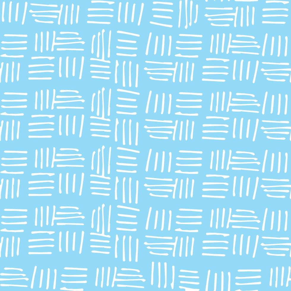 Vector abstract background for design, printing, wallpaper. Doodle illustration in blue.